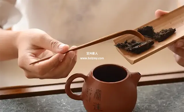 紫砂壶泡普洱茶